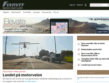 Tablet Screenshot of flynytt.no
